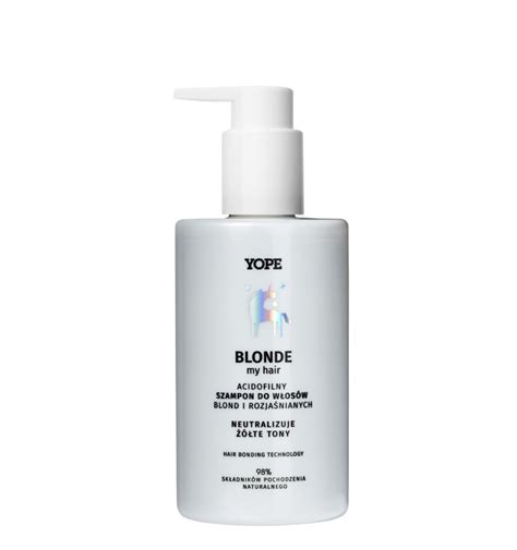 Yope BLONDE my HAIR Szampon do włosów 300ml Drogeria Pigment