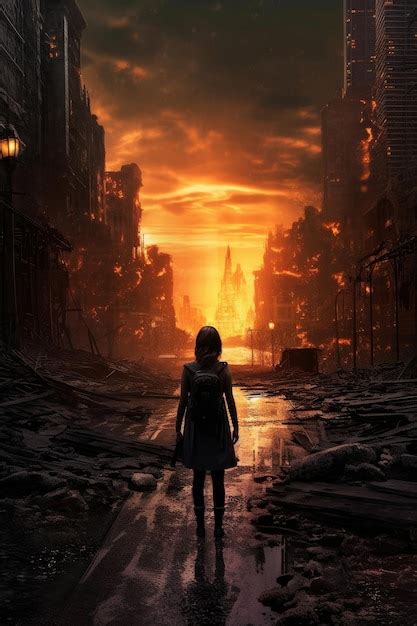 Premium Ai Image A Poster For The Movie The End Of The World