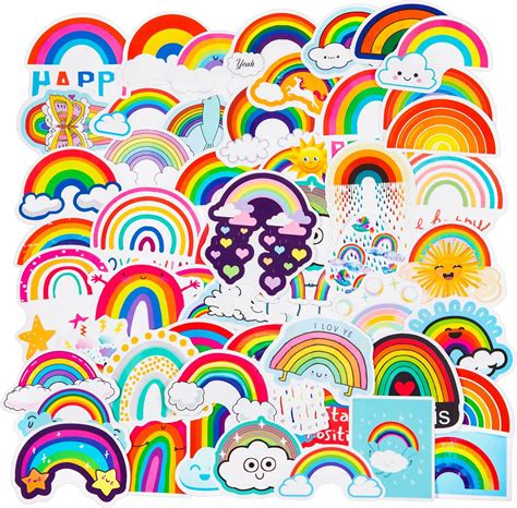 Amazon Square Love Gay Pride Rainbow Stickers On A Roll Square Love Stickers