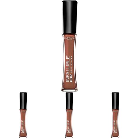 Amazon Loreal Paris Makeup Infallible Hour Hydrating Lip Gloss Barely Nude Ounce