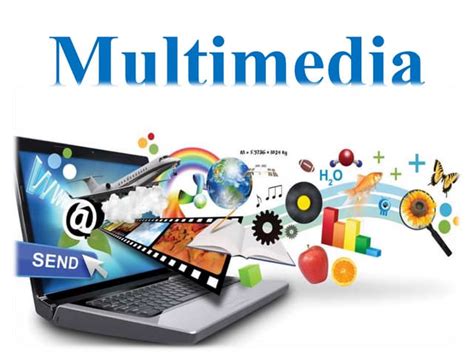 multimedia     combining  types  media   text