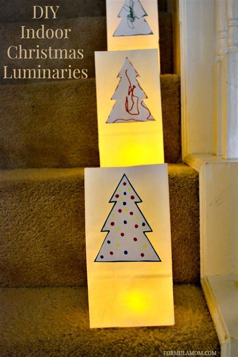 Indoor DIY Luminaries for Christmas #ad #DIYwithPainters #PaintersMarkers