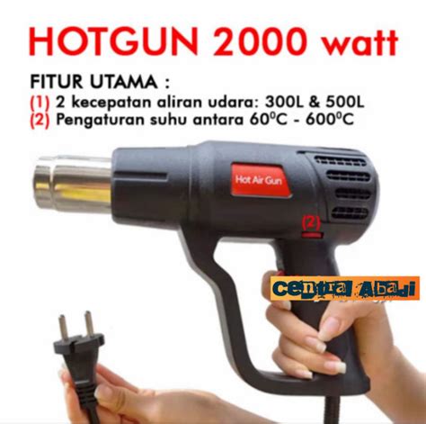 Hot Gun Blower Udara Panas Watt Lazada Indonesia
