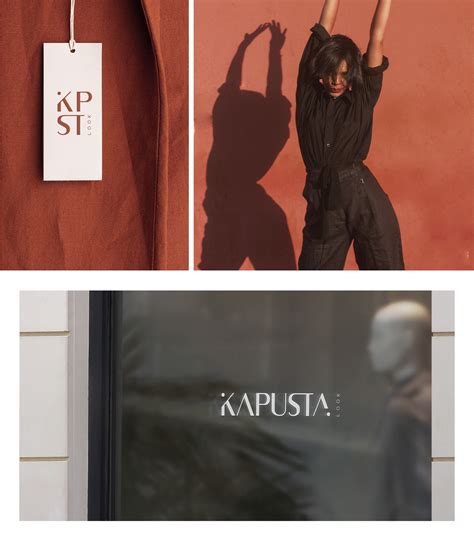 Kapusta look | logo for clothing brand on Behance