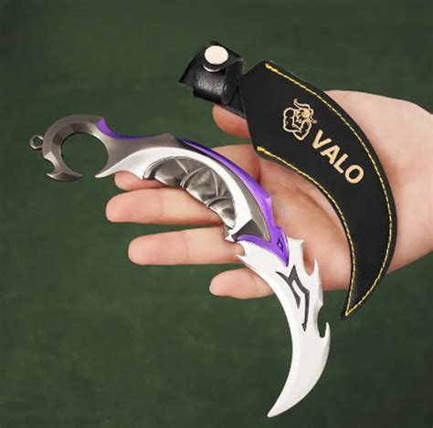 Valorant-inspired Karambit Knife High-quality Gaming Collectible Knives ...