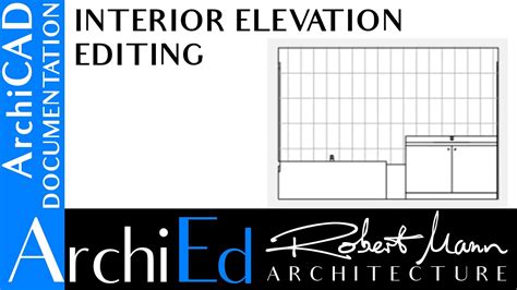 ArchiCAD Interior Elevation Editing YouTube