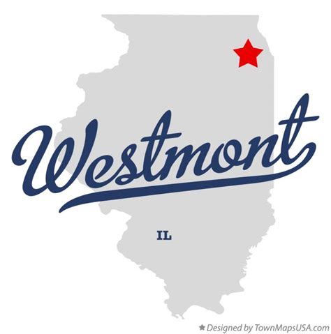 Map of Westmont, IL, Illinois