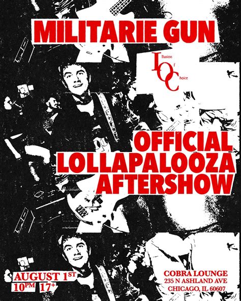 Militarie Gun Announce Lollapalooza Aftershow Performance Lambgoat