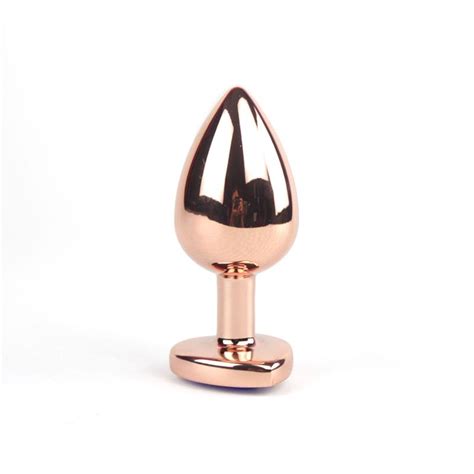 Plug Anal G Rose Coração Brilhante Intt Toys Cores