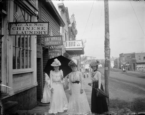 Three Woman On Main Street Photograph Wisconsin Historical Society Vintage Photos Vintage