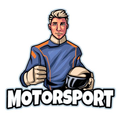 Premium Vector Racer Logo