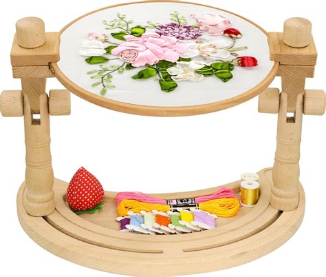 Amazon Jasvelly Adjustable Embroidery Stand Rotated Cross Stitch