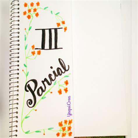 Separadores Para Parciales Lettering