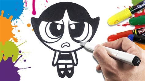 How To Draw And Coloring Pages Buttercup Draw Buttercup Drawing For