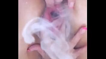 Puffing And Blowing Smoke With Our Pussy XNXX