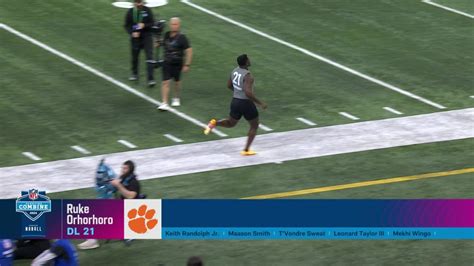 LSU DL Maason Smith runs official 5.01-second 40-yard dash | 2024 NFL ...