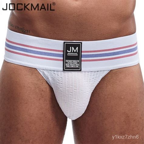 Jual New Brand Men Underwear Sexy Briefs Men Jockstrap Fashion Mens Briefs Cuecas Gay Underwear