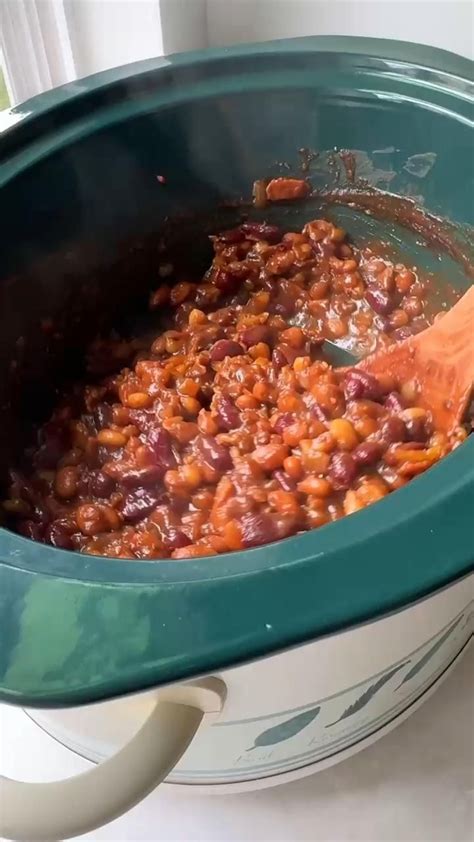 Homemade Slow Cooker Baked Beans Ambitious Kitchen Video Recipe