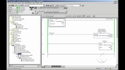 How To Configure A Produce And Consume Tag In RSLogix5000 YouTube