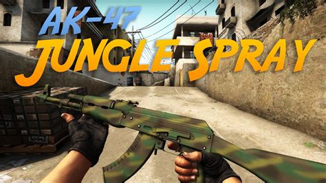 Cs Go Ak Jungle Spray Showcase And Prices Youtube