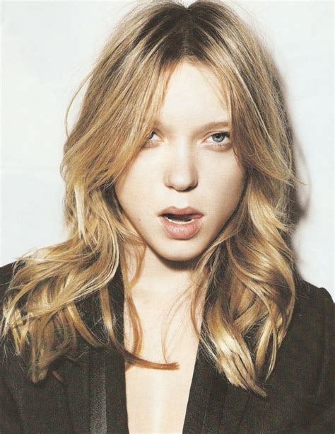 Léa Seydoux Nuclear Hot French beauty secrets Great hair French beauty