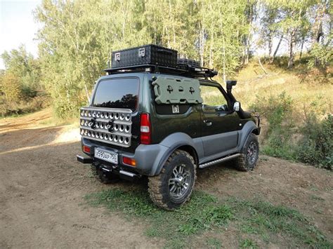 Тюнинг Suzuki Jimny для охотников и разведчиков. Видео | Автомобиль ...