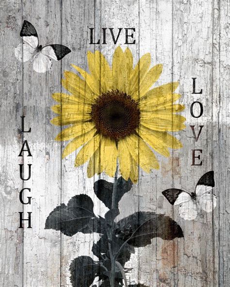 Rustic Sunflower Wallpapers - Top Free Rustic Sunflower Backgrounds ...