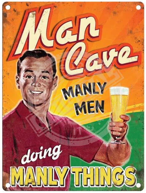 Man Cave Tin Signs Classic Garage Auto Repair Man Cave Metal Vintage
