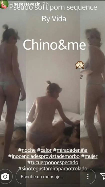 La foto más hot de Inés Estévez Infobae