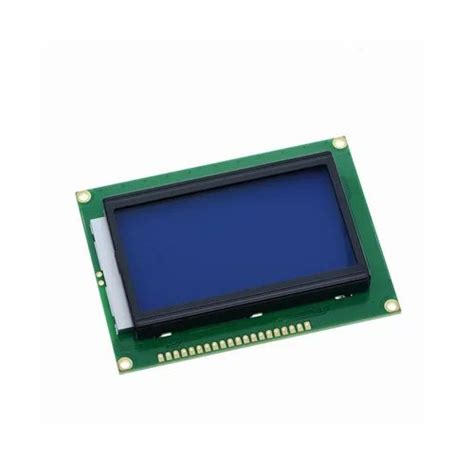 12864 Graphic Blue Color Backlight Lcd Display Module Display Size