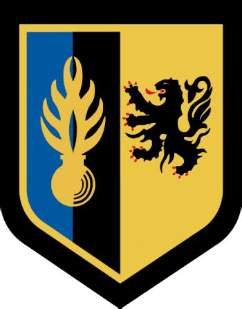 Blason De Lille Gendarmerie Zonal Region France Coat Of Arms Crest