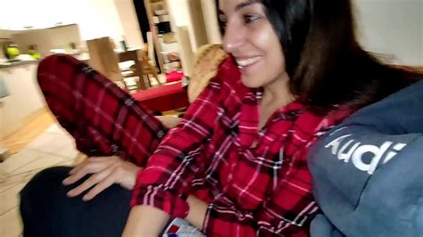Wife In Pajamas Fucks A Friend In Silence While Her Husband Is In The Room XVIDEOS