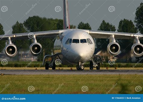 British Aerospace 146 Stock Image Image Of Airport Holiday 1766433