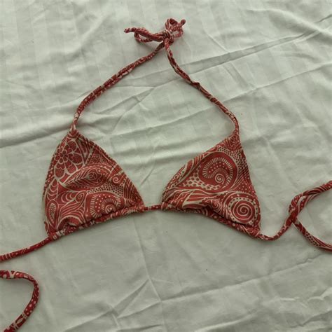 Epic Vintage Bikini Top Tie Top Very Versatile Depop