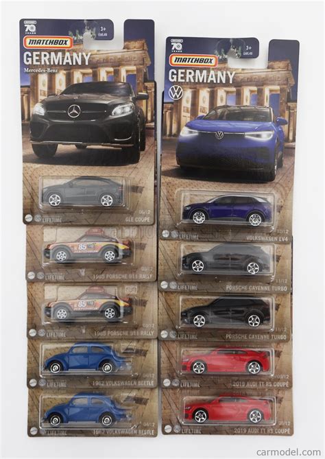 Mattel Hot Wheels Gwl E Scale Mercedes Benz Set Assortment Pieces Best Of