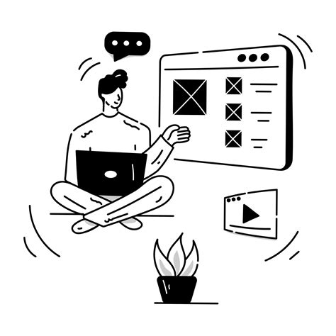 premium vector design hand drawn illustration  graphic editor