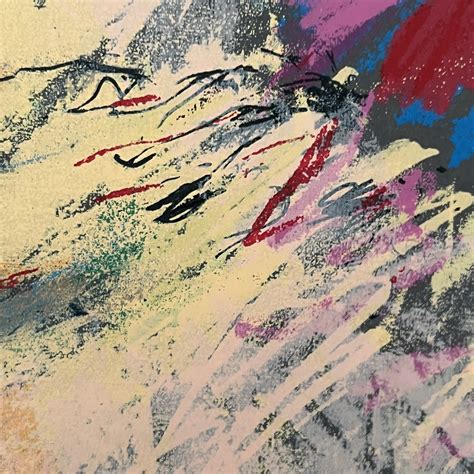 George Segal Reclining Nude Portrait Signed Lithograph