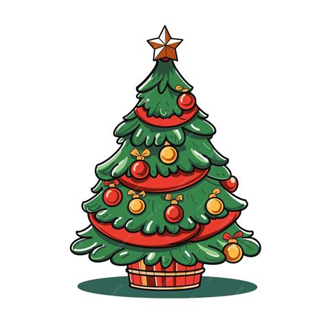 Fotos De Arvores De Natal Desenho - Desenho à mão de árvores de Natal ilustrações vetoriais clipart árvores ...