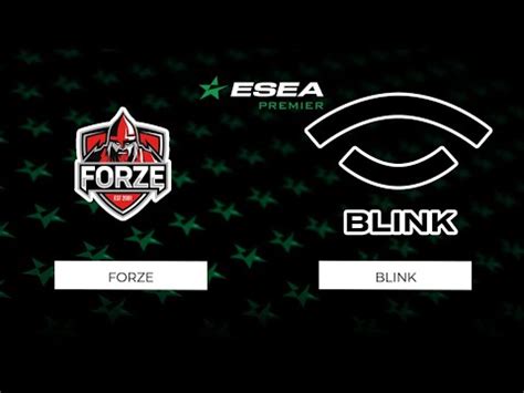 Forze Vs Blink Map Mirage Highlights Esea Season Youtube