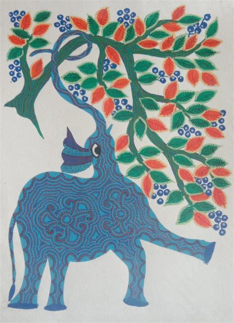 collection  bhil paintings home decor