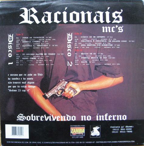 Johnkatsmc Racionais Mcs Sobrevivendo No Inferno Double Lp