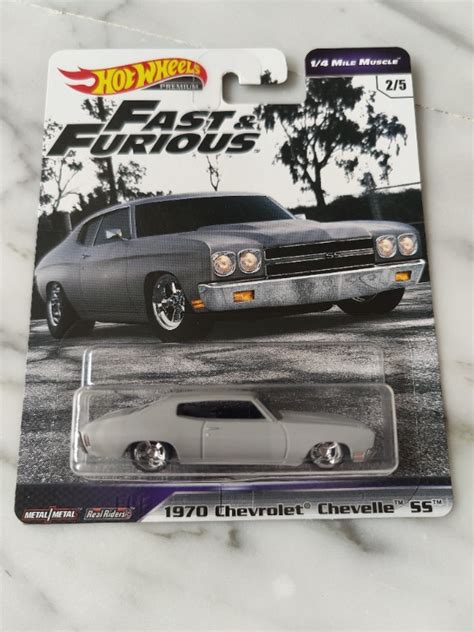 Hot Wheels Chevrolet Chevelle Ss From Fast And Furious Mile Muscle Series Hobbies