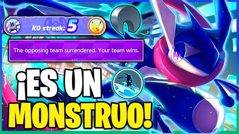 Gana Tus Rankeds Con Greninja Pokemon Unite Temporada Youtube