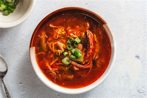 Korean Spicy Beef Soup Yukaejang Recipe