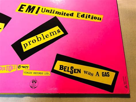 Lp Sex Pistols Never Mind The Bollocks Belsen Was A Gas God Save Pretty