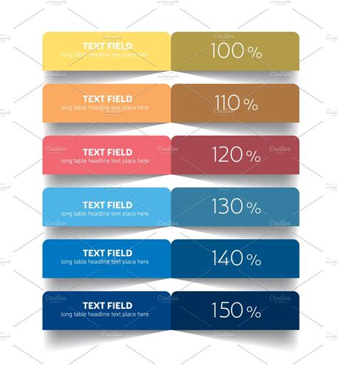 tablechartschedule design template illustrator graphics creative