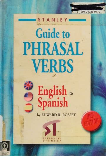 Guide To Phrasal Verbs English To Spanish Rosset Edward R Free