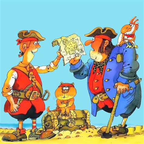 Остров сокровищ мультфильм флинт - 94 фото