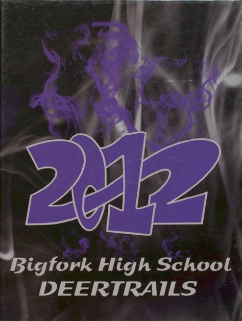 2012 Yearbook From Bigfork High School From Bigfork Minnesota For Sale