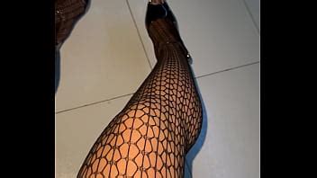 Medias De Red Con Tacones De Charol Altos Xvideos